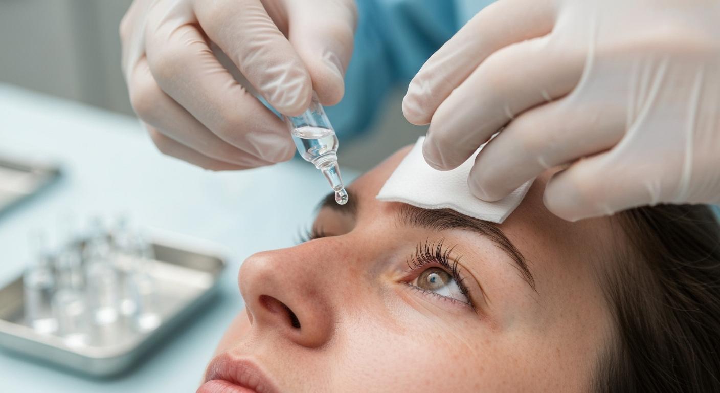 Metodi sicuri per disinfettare gli occhi affetti da congiuntivite