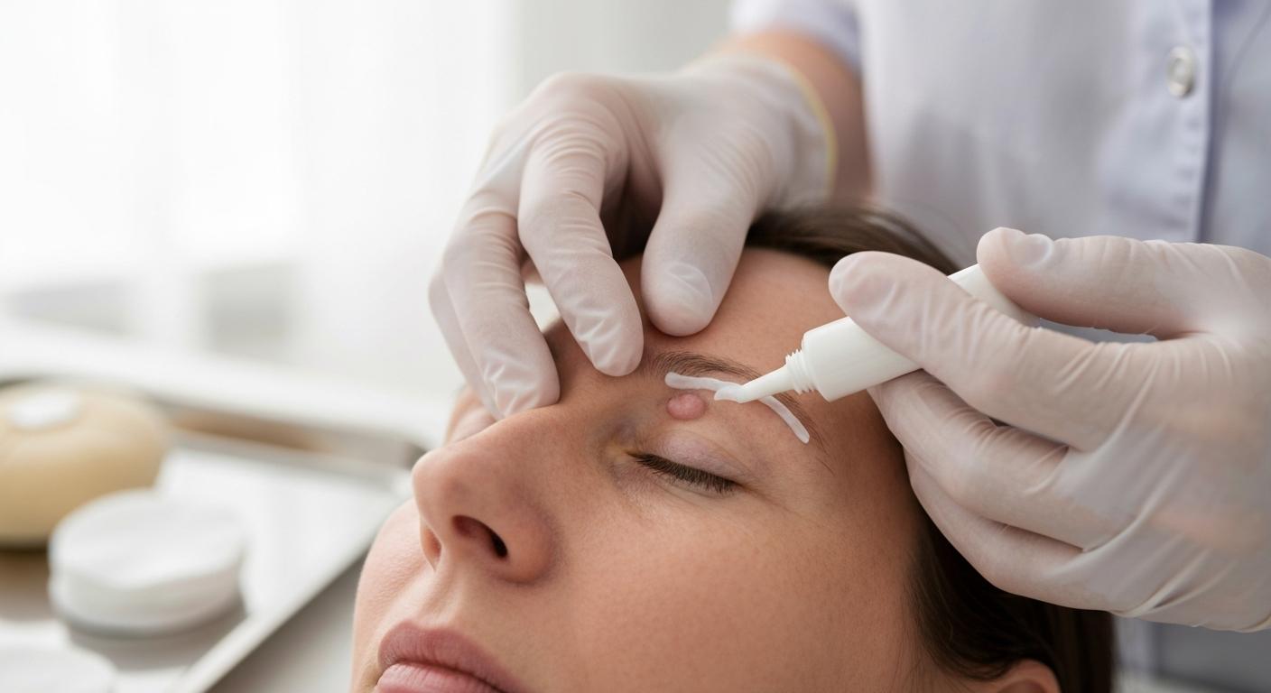 Pomate efficaci per il trattamento del calazio