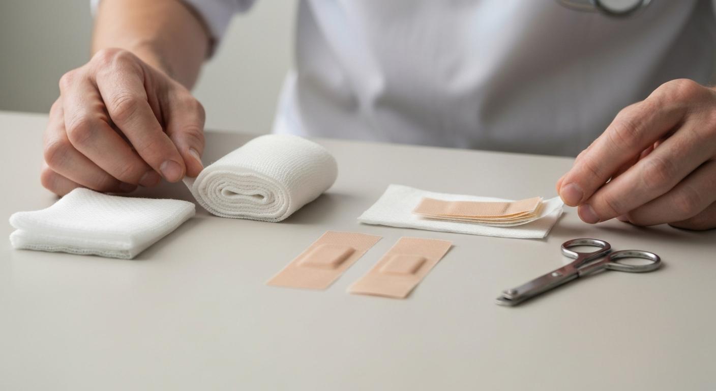 Guida per bendare correttamente una ferita al cane