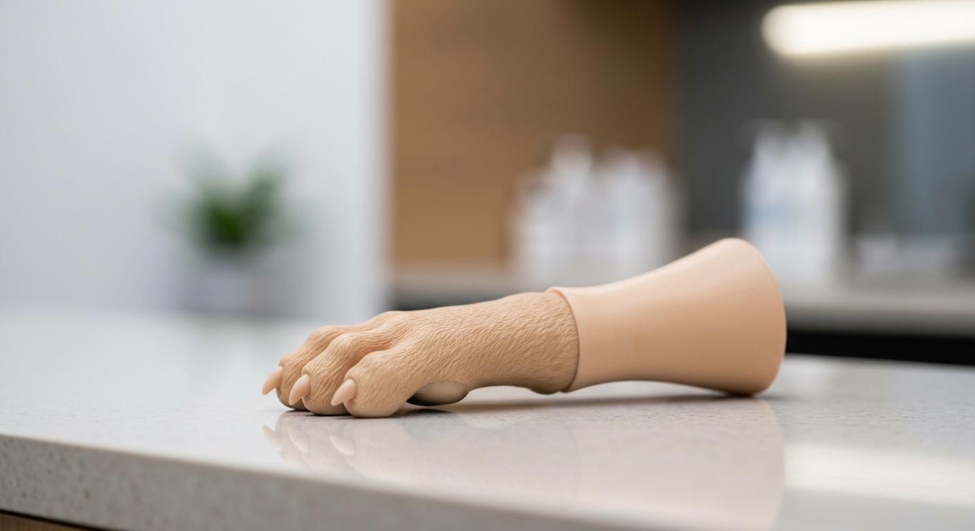 Trattamento delle abrasioni alla zampa nei cani