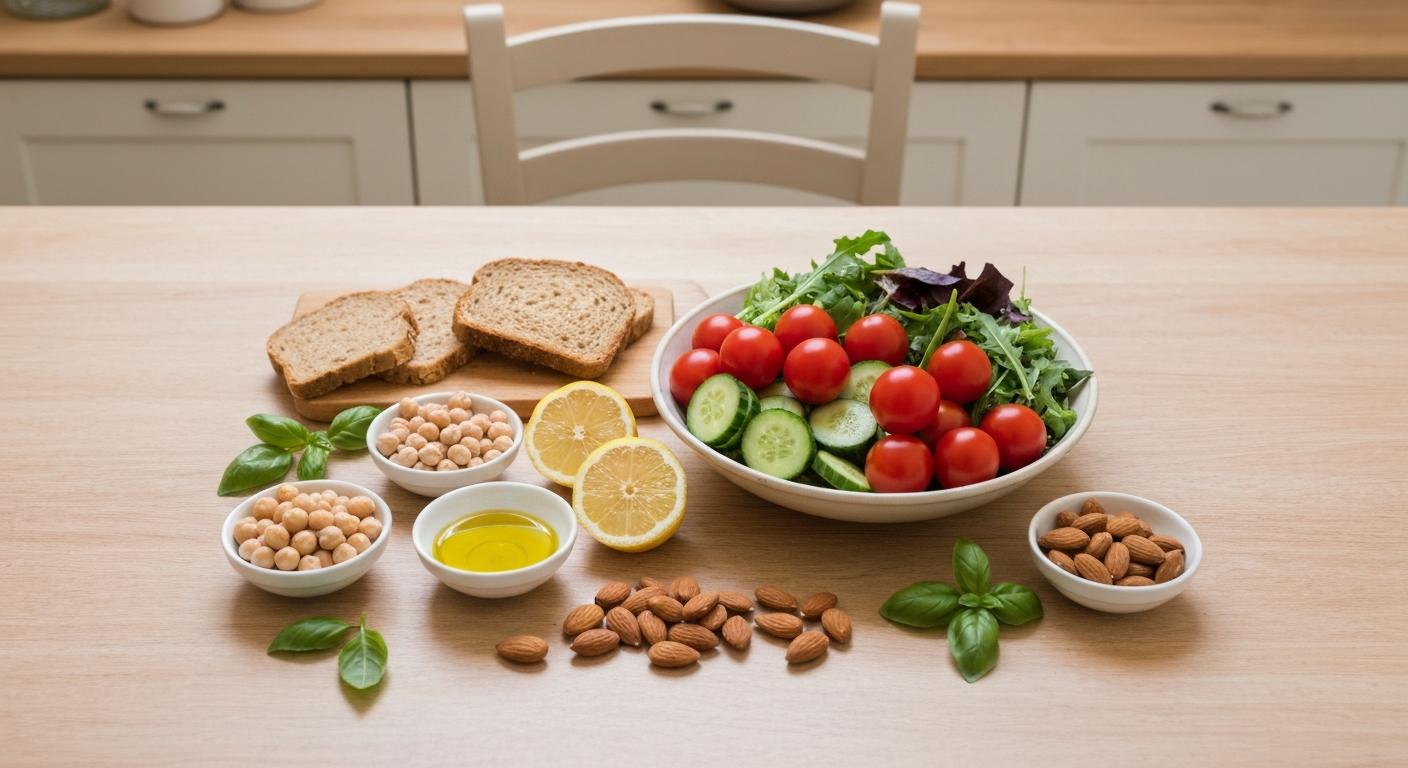 Dieta mediterranea a scuola: linee guida pratiche per mensa, merende e panini