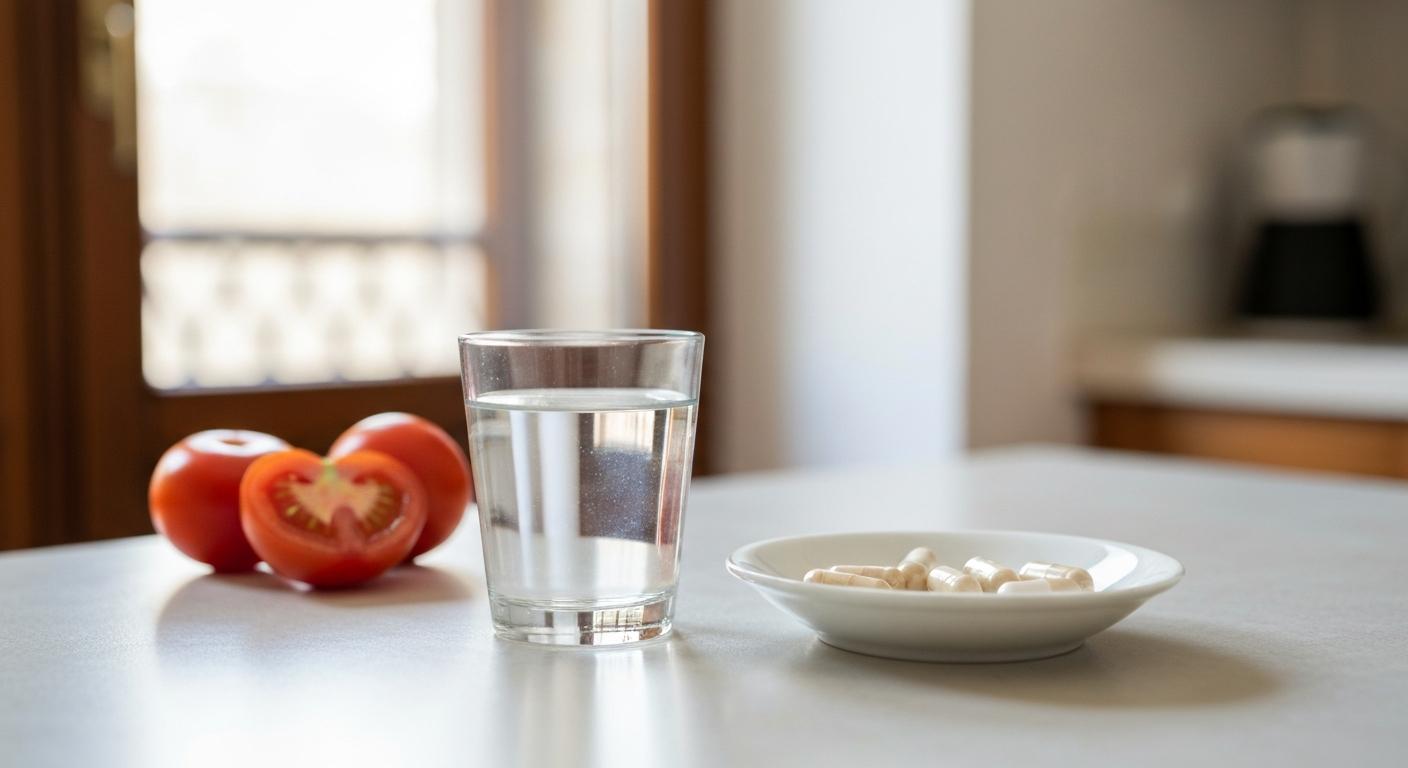 Guida all'assunzione delle capsule di integratori