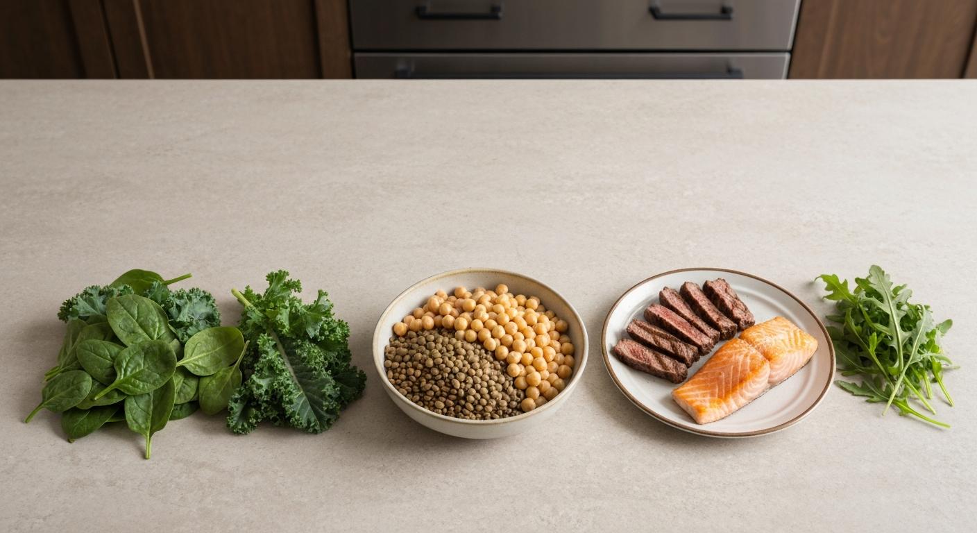 Guida all'assunzione di Ferro e Acido Folico