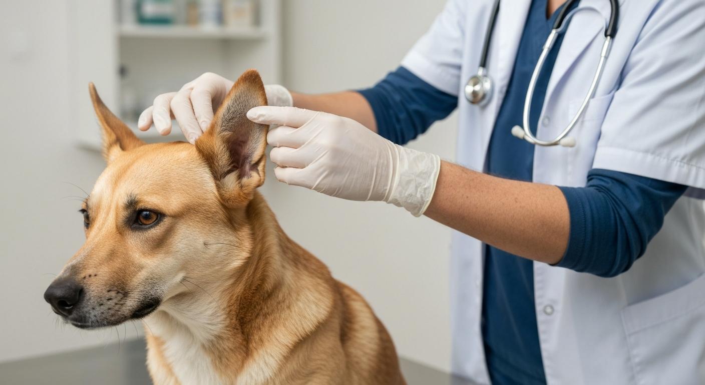Guida alla medicazione dell'orecchio del cane