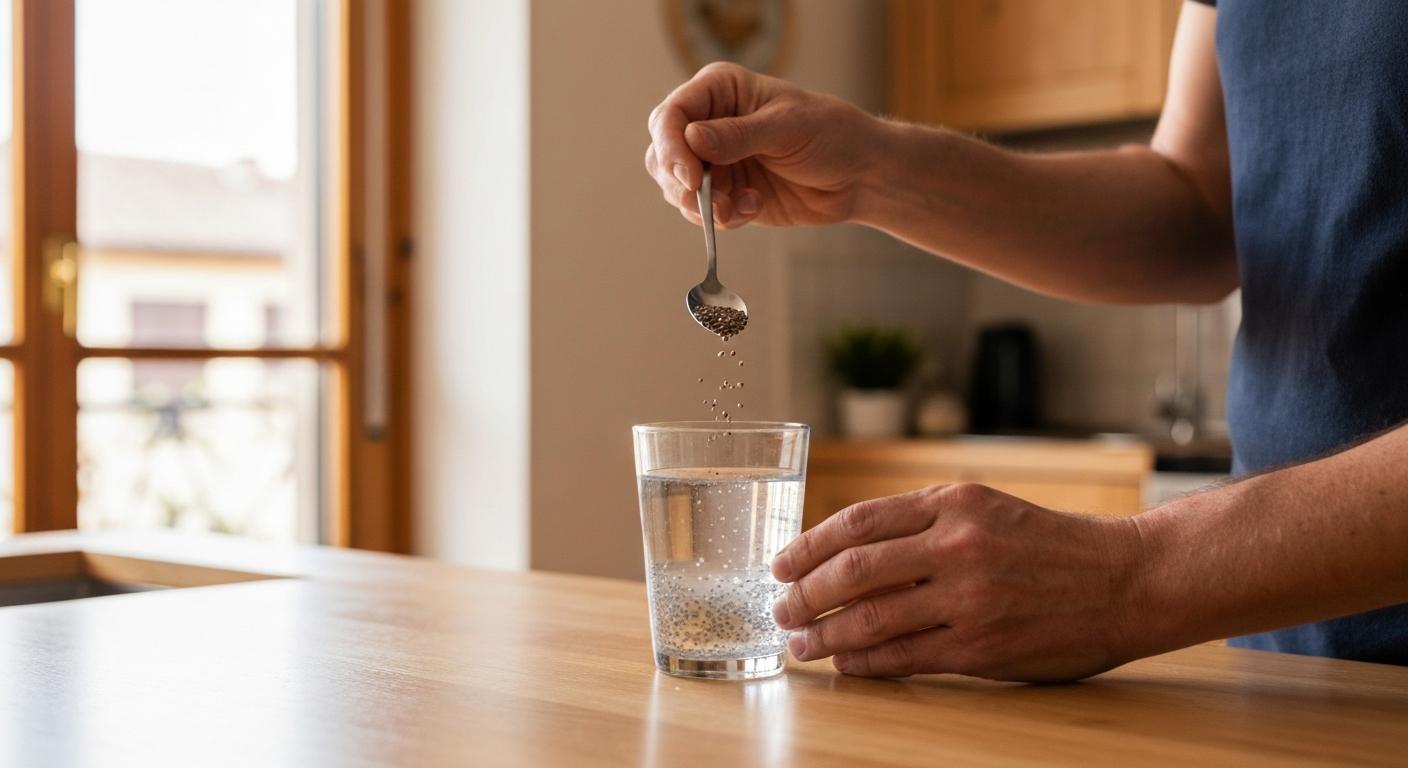 Come mettere i semi di chia nell’acqua: proporzioni e consigli pratici