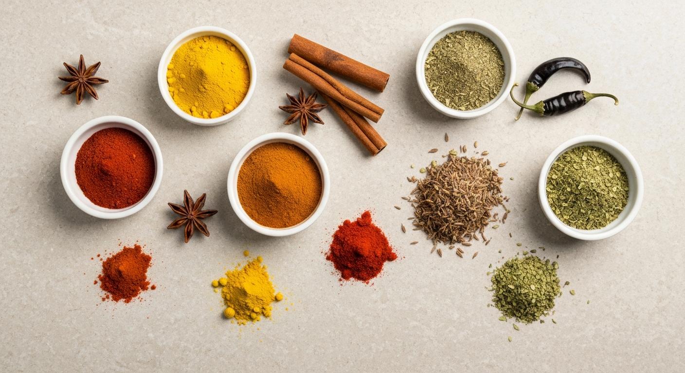 Spezie e dimagrimento: come usarle in cucina senza affidarsi a integratori