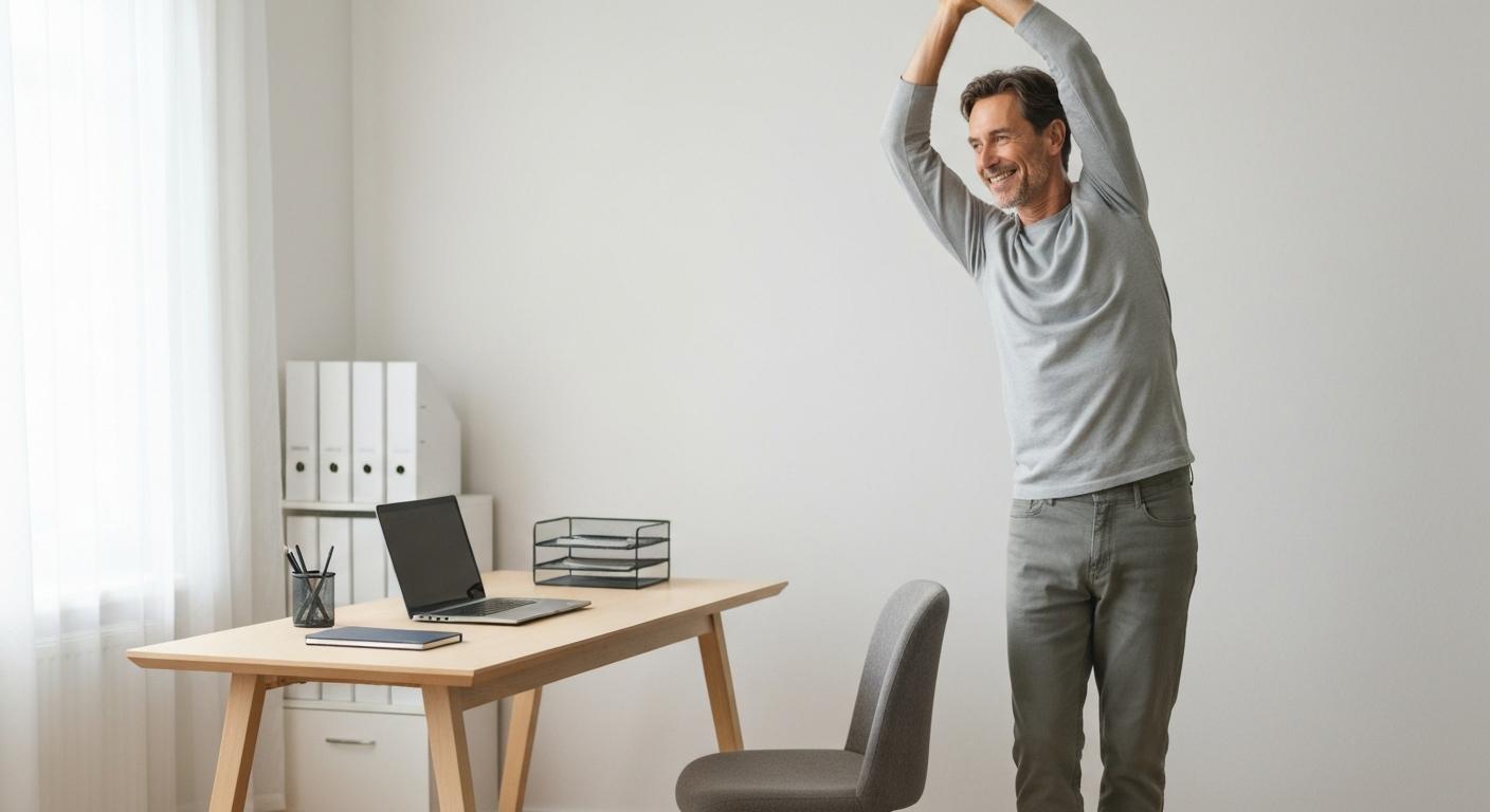 Perdere peso se lavori seduto tutto il giorno: strategie realistiche