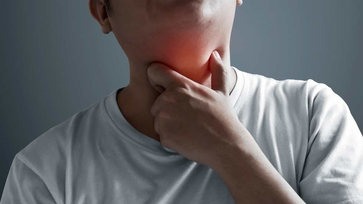 mal di gola e difficoltà a deglutire