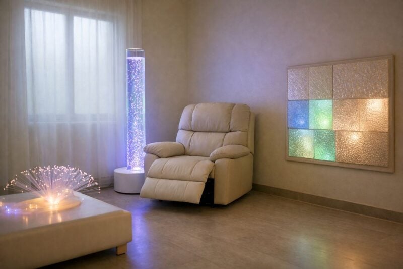 Come funzionano le stanze sensoriali in RSA e quando sono utili?
