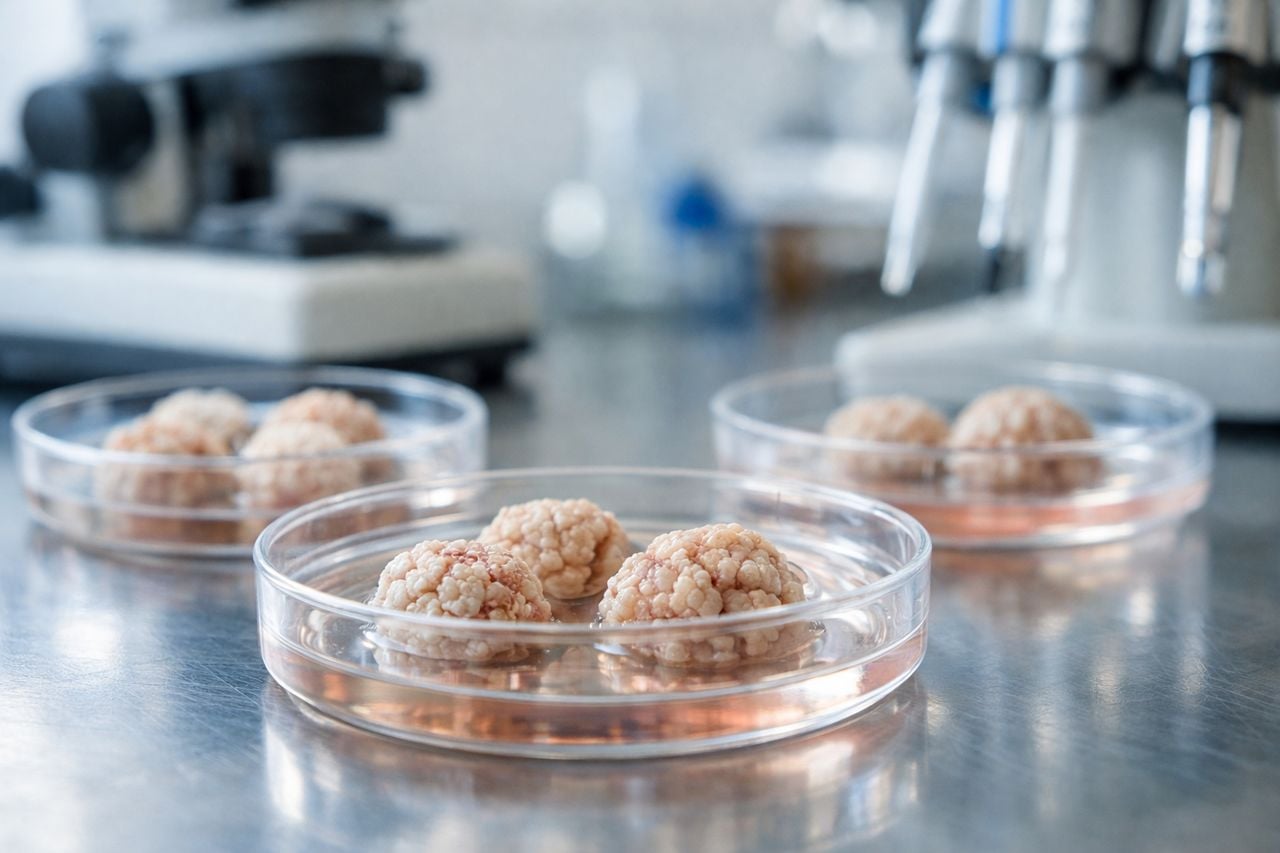 Organoidi cerebrali coltivati per 5 anni maturano come il cervello infantile